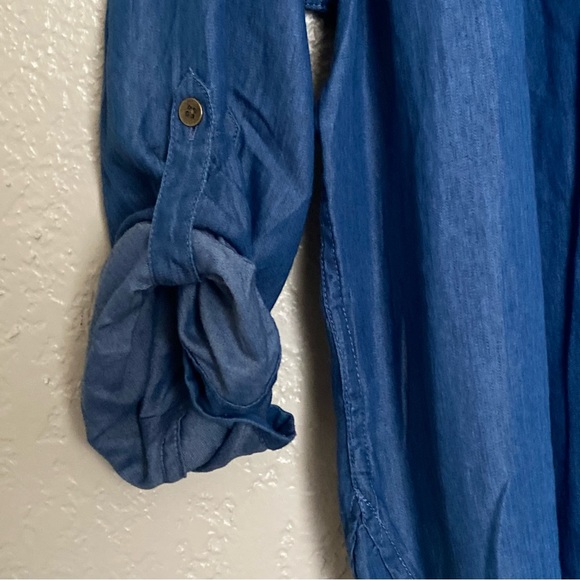 Gloria Vanderbilt Blue Blouse - Picture 4 of 12